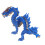 Chinesische Drachenfigur Blau Heimdeko 3+ 11