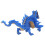 China Drachen Figur Kunststoff Blau ab 3 Jahren 1