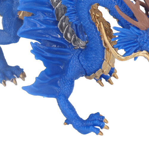 Chinesische Drachenfigur Modell Blau ab 3 Jahren 2