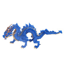 Chinesisches Drachenmodell Spielzeug Blau 3 Jahre+