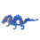 Chinesische Drachenfigur Blau Heimdeko 3+ 19