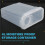3D Printer PLA Filament Drying Box 1KG Material Tray Double Layer Sealing 4L Moisture Proof Storage Container White 9