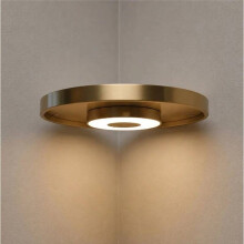 Schwebendes Pflanzenregal mit LED-Licht moderne Wandhalterung für Deko Innen