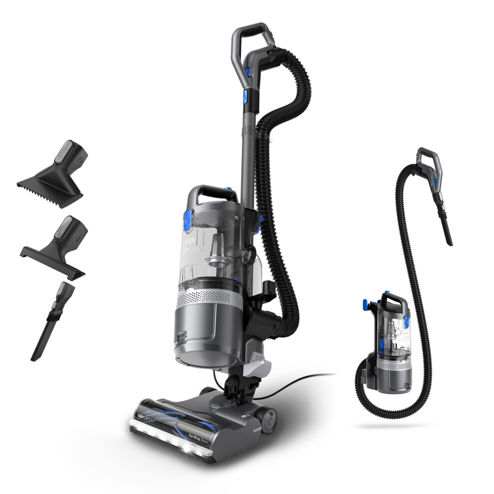 Vax Liftout Pet Upright Bagless Vacuum Cleaner - Graphite & Blue, Black,Silver/Grey - Image 7