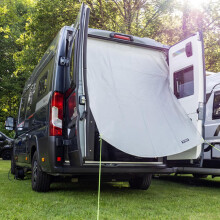 REIMO BARNDOOR SUN CANOPY 936291 REAR DOUBLE DOOR AWNING PRIVACY SCREEN