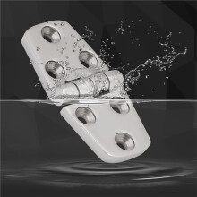 Scharniere Aus Edelstahl 316, Marinequalität, 3" X 1,5", Hochleistungs-Bootslukenscharnier (76 mm X 38 mm), Schranktürscharnier mit Schrauben