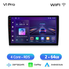 Junsun V1 Pro (2GB 64GB) langaton CarPlay ja Android Auto -autoradio, IPS-näyttö, Honda Accord 2004–2008