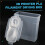 3D Printer PLA Filament Drying Box 1KG Material Tray Double Layer Sealing 4L Moisture Proof Storage Container White 10