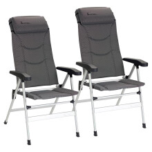 ISABELLA THOR CHAIR RECLINING FOLDING CARAVAN MOTORHOME CHAIR x 2