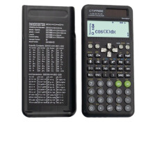 (Black)Calculatrice Scientifique Fonction Abs Matériel Pour Usage Scolaire Et Professionnel
