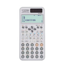 (White)Calculatrice Scientifique Fonction Abs Matériel Pour Ecole Et Utilisation Professionnelle