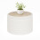 Bonlife Extra Large Round Ottoman with Storage, Folding Boucle Stool, 56cm 1