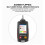 Vibration Analyzer Digital Vibration Meter Handheld Vibration Monitor Color Display Mechanical Equipment Test Probe 4