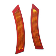 1Pair Front Bumper Side Lights Reflector 63147162313 63147162314 for 3 Series E92 E93 07-13 Turn Signal Light