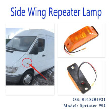 2pcs Side Light Indicator Turn Signal Lamp A0018204921 0018204021 for - Sprinter 1995-2006 0018205021