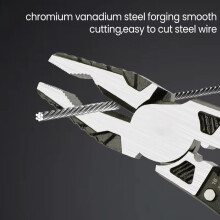 Steel Wire Pliers for Electrician Maintenance,Labor-Saving and Multifunctional Pliers for Industrial and Household Use A