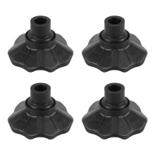 4 PièCes Tabouret de Camping Capuchon de Jambe AntidéRapant Chaise D'ExtéRieur Couvre-Pied RéGlable Accessoire de Chaise de PêChe 14 Mm