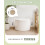 Bonlife Extra Large Round Ottoman with Storage, Folding Boucle Stool, 56cm 3