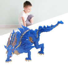 Drachenfigur China Blau Modell Heimdeko Geschenk