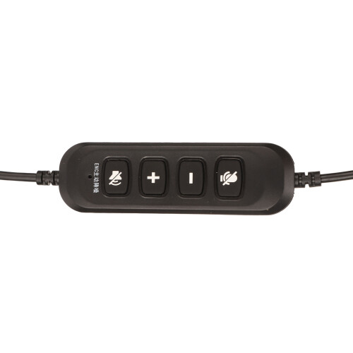 ENC USB Headset Büro mit Kabelsteuerung