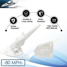 Marine Boat Speedometer Pitot Kit Automatic Kick- Pitot Tube Assembly to 80MPH Universal for Marine Speedometers