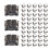 60Pcs Micro-USB Type B Female 5 Pin SMT Placement SMD DIP Socket Connector 1