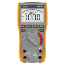 Sensor Multímetro Digital e Megômetro de Alta Precisão AR907B: Testador de Resistência de Isolamento 2 em 1 para Eletricistas