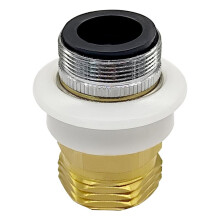 Vaatwasser Snap Coupling Adapter, 3/4" GHT Mannelijke Aansluiting Naar 15/16-27 Mannelijke of 55/64-27 Vrouwelijke Aansluiting voor Draagbare