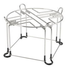 Gravity-Fed Water Filter System Stand, Detachable Stand Fitted ,Stainless Steel Platform with Rubberized Non-Skid Feet