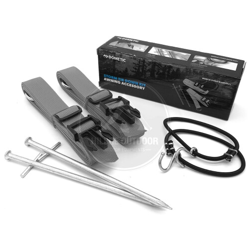 DOMETIC STORM STRAPS AWNING SUN CANOPY TIE DOWN CARAVAN MOTORHOME CAMPERVAN 1