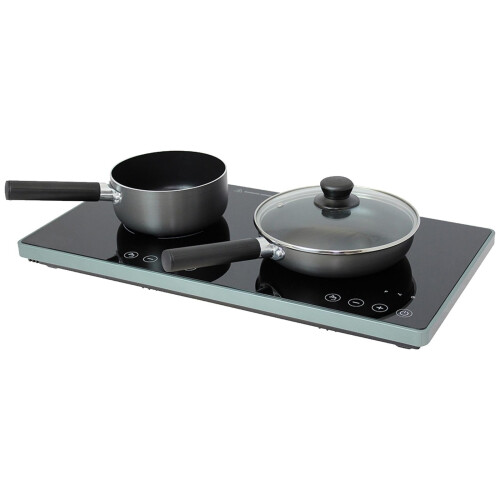 Outdoor Revolution OUTDOOR REVOLUTION INDUCTION HOB DOUBLE TWO RING PORTABLE CAMPING COOKER 2
