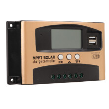 MPPT Laderegler 30A Solar LCD Gold