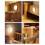 Homelist Motion Sensor Lights Indoor, Rechargeable Night Light, 6 Pack 8