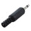 25 X Black Plastic 3.5mm Male Mono Plug Jack Audio Adapter Connector 5