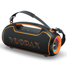 Portable Bluetooth Speakers Wireless, 200W PEAK Outdoor Speaker w/2.0 Bass