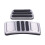 Rutschfeste Pedalabdeckung Ford Mustang 15-19 7