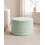 Bonlife Extra Large Round Ottoman with Storage, Folding Boucle Stool, 56cm 9