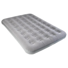VANGO DOUBLE AIRBED FLOCKED INFLATABLE CAMPING BED CAMP MATTRESS GREY