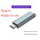 10X USB Type-C Virtual Display Adapter DDC EDID Dummy Plug Headless  Display Emulator Dummy Load 4K@60Hz 5