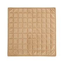 1 Cojín de Sofá Bohemio Acolchado A Mano, Protector de Sofá de Pana Gruesa con Volantes, para Dormitorio o Sala de Estar, 70x70cm