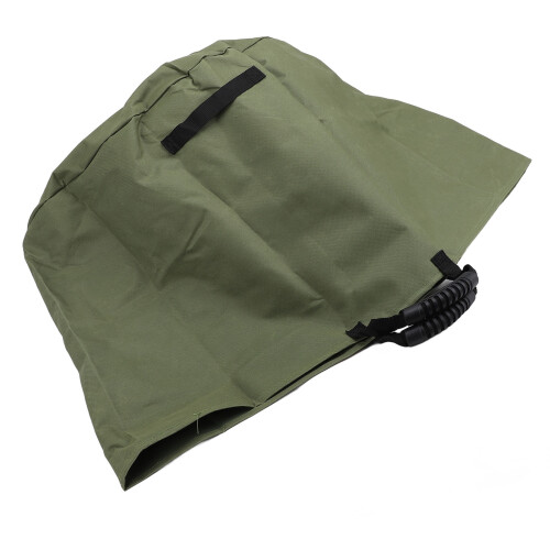 Garten Sack Laub 140L Segeltuch grün 1