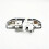 6X Car Tailgate Handle for  Hunter F70 Cargo Box Handle Rear Trunk Handle Tail Door Buckle Electroplating Handle 5