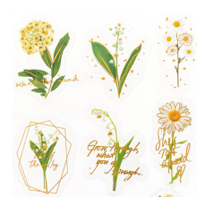 Blumen Sticker 30 Stück für Scrapbooking