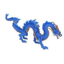 Drachenfigur China Blau Modell Heimdeko Geschenk