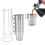 Edelstahl Kaffeetassen Set 6 Tassen 17