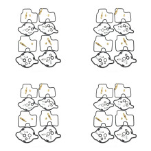16 Set for CBR900RR S33BJ 1996-1999 CBR 900 Motorcycle Carburetor Repair Kit Floating Needle Gasket Parts