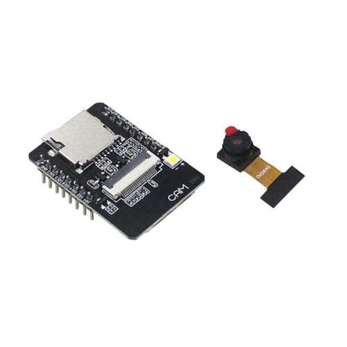 2X ESP32-CAM Development Board+OV2640 Camera Module Set 520KB+4M PSRAM 32Mbit WIFI+ Ultra Low Powers IoT Module 2