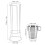 Kaffeetassen Set 6 Tassen Edelstahl Verbrühschutz 4