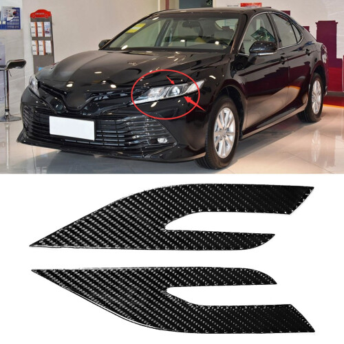 Scheinwerfer Aufkleber Camry 2018-2019 Carbon 2 1