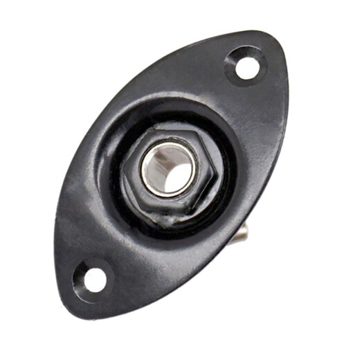 1/4Inch Oval Dented Electric Guitar Jack Output Plate Socket Jackplate,4Pack 2